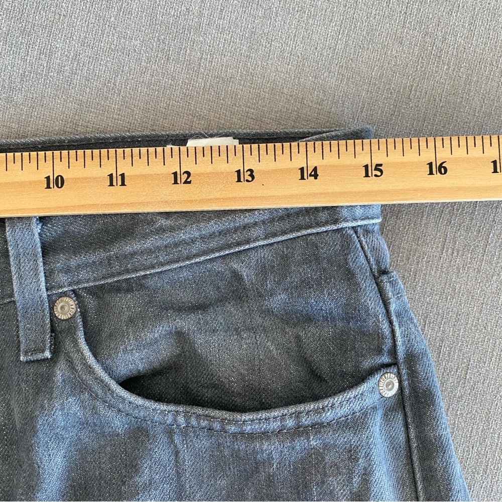 Naked & Famous Weird Guy Grey Selvedge Raw Denim Jeans Mens Sz 30 - Picture 12 of 14